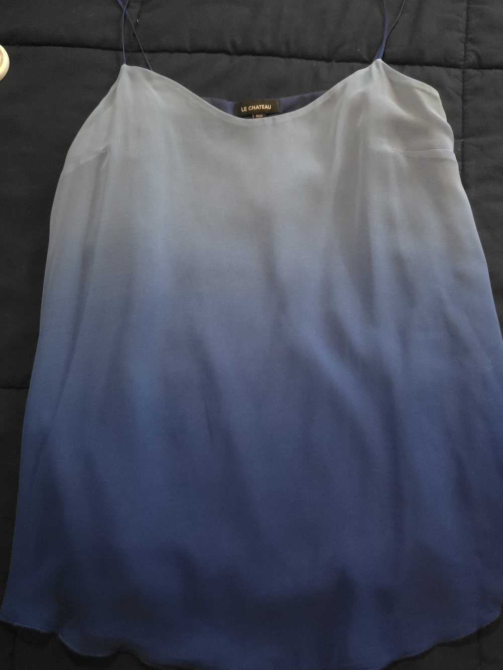 le chateau Blue Ombre Slip Cami